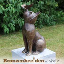 Aandenken kat met vlinder BBW1905br