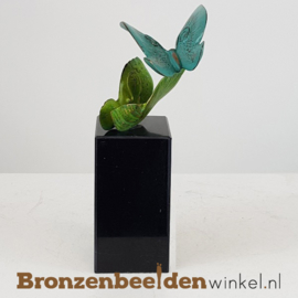 Vlinder beeldjes op sokkel BBW20365