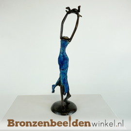 Afrikaans beeld "Blijdschap" 26 cm BBW009br63