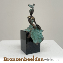 Afrikaans beeld "Cyrah" 12 cm BBWZT32KL