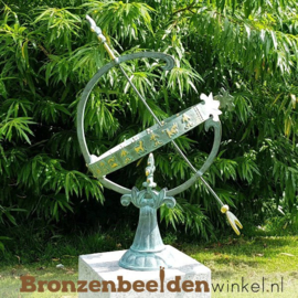 NR 2 | 30 jaar bestaan bedrijf cadeau Klassieke bronzen zonnewijzer BBW0221br