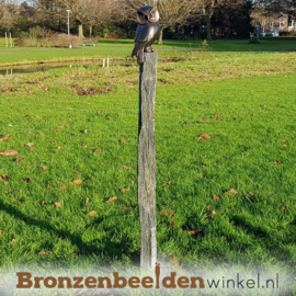 Gedenksteen uil op sokkel BBW37234