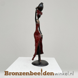 Afrikaans beeld "Dierbaar" 35 cm bbwST03GR35