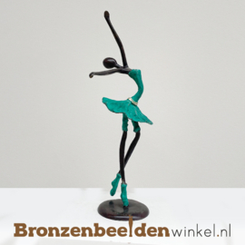 Bonzen beeldje "De ballerina" uit Afrika 40 cm BL05GR