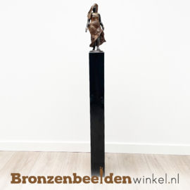 Dikke dames beeld "Kito" uit Afrika 33 cm bbwDV17GR35