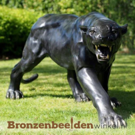 Tuinbeeld zwarte panter BBW1484