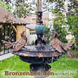 Bronzen fontein "De drie vrouwen" BBW94268