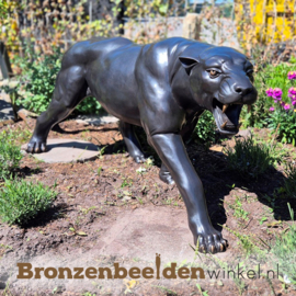 Tuinbeeld zwarte panter BBW1484