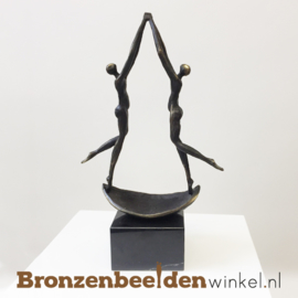 Kunst beeldje "Samen in evenwicht" BBW005br74