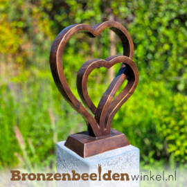 Tuinbeeld "Ik hou van ons" BBW01br82