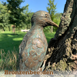 NR 10 | Bronzen bonte specht beeld BBWR88472