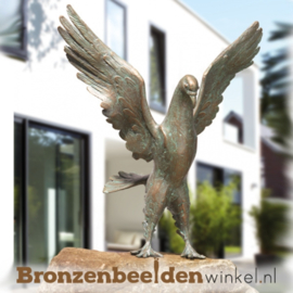 Bronzen duif beeld BBW37011