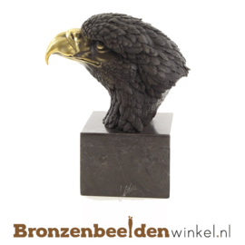 Bronzen beeldje adelaar BBWFA100