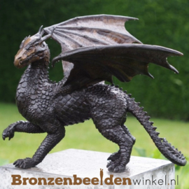 NR 9 | Cadeau man 57 jaar ''Draak van brons BBW2308br