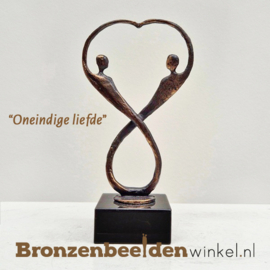 TOP cadeau gouden huwelijk "Oneindige liefde" - kleine versie