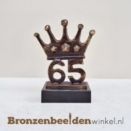 TOP 65 jaar vrouw cadeau "Kroonjaar 65e verjaardag"