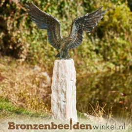 Bronzen zeearend beeld BBWR89001