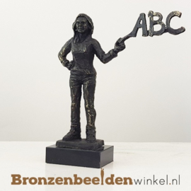 NR 1 | Dag van de leerkracht cadeau "De Juf " BBW23bp10