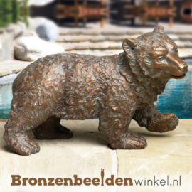 IJsbeer van brons als tuinbeeld BBW87514
