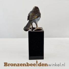 Cadeau Roodborstje vogel op sokkel BBWF6535fa02