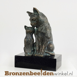 Kattenbeeldje van brons BBWR88577