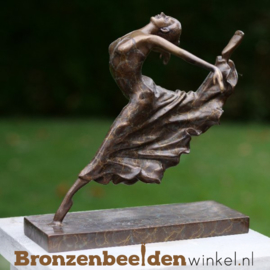 Ballerina beeldje brons BBW2398br