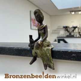 Afrikaans beeld "Esi" 12 cm BBWZT23KL