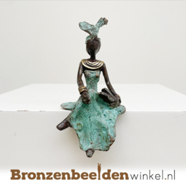 Afrikaans beeld "Cyrah" 12 cm BBWZT32KL