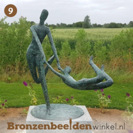 NR 9 | Bronzen beeld Rotterdam "Plezier" BBW52837br