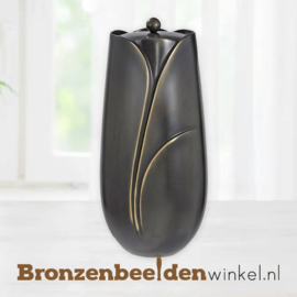 Sierlijke urn van brons BBW0836wd