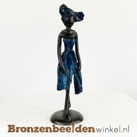 Afrikaans beeld "Noni" 16 cm BBW009br41