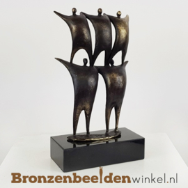 Jubileumgeschenk "Voor de Wind Gaan" BBW000br09