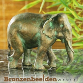 Olifanten beeldje in brons BBWR88277