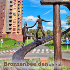 ROTONDE KUNST BEELD "POSITIEVE SPIRAAL" IN OPDRACHT VBO ACCOUNTANCY