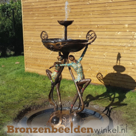 Waterornament met klassieke danseressen BBW8004