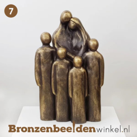 NR 7 | Cadeau vrouw 66 jaar "Vader en moeder met 4 grote kinderen" BBW064br04