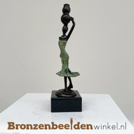 Afrikaans beeld "Jahzara" 16 cm BBWST14KL15