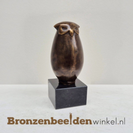 Uilen beeldje Art Deco stijl - kleine versie BBW37245
