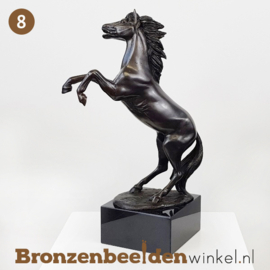 NR 8 | Bronzen paard ''Steigerend paardenbeeldje'' BBW1100br
