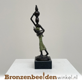 Afrikaans beeld "Yaa en Noni" 16 cm BBWST29KL15
