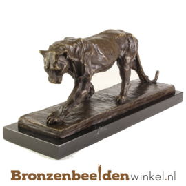 Bronzen panter beeld BBWYY22