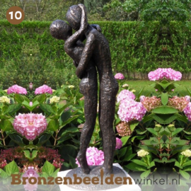 NR 10 | Verjaardagscadeau ''Bronzen liefdespaar'' BBW1728br