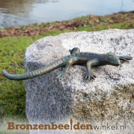 Vogeldrinkschaal met 2 salamanders BBWR994350