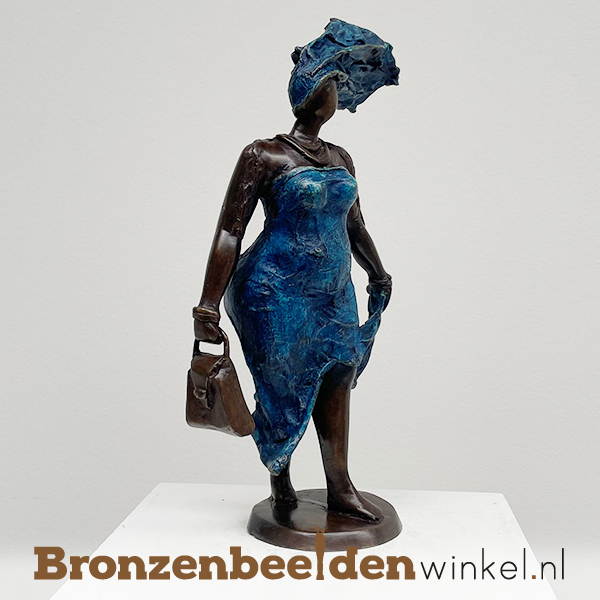 Afrikaans beeld "Layla" 33 cm bbwDV06GR35