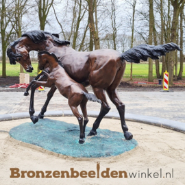 Beeld paard met veulen BBW1000