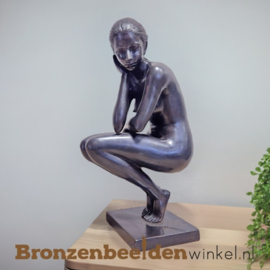 Beeld dame in brons BBW0512br