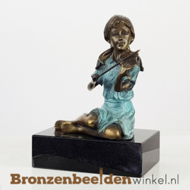 NR 7 | Muziek cadeau ''Meisje met viool'' BBW1500br