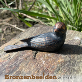 Grafdecoratie vogel ''Musjes set gesloten vleugels' BBW85328-04-05