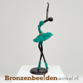 Bonzen beeldje "De ballerina" uit Afrika 40 cm BL05GR