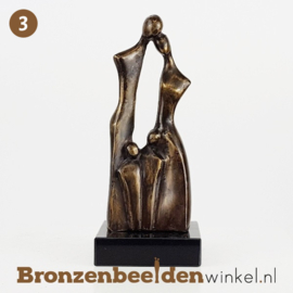 NR 3 | Bronzen beeld Utrecht ''Gezin 4 personen'' BBW001br41